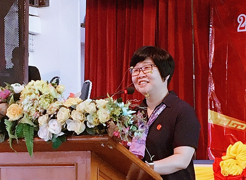 杨玲经理发言
